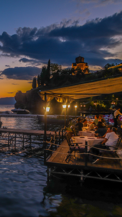 By the sea