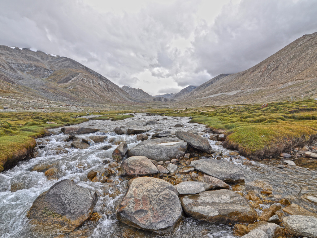 River Filled With Bolder Rocks