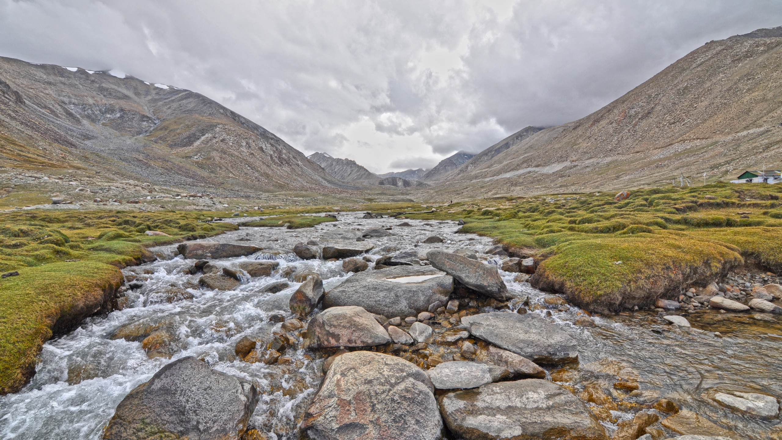 River Filled With Bolder Rocks