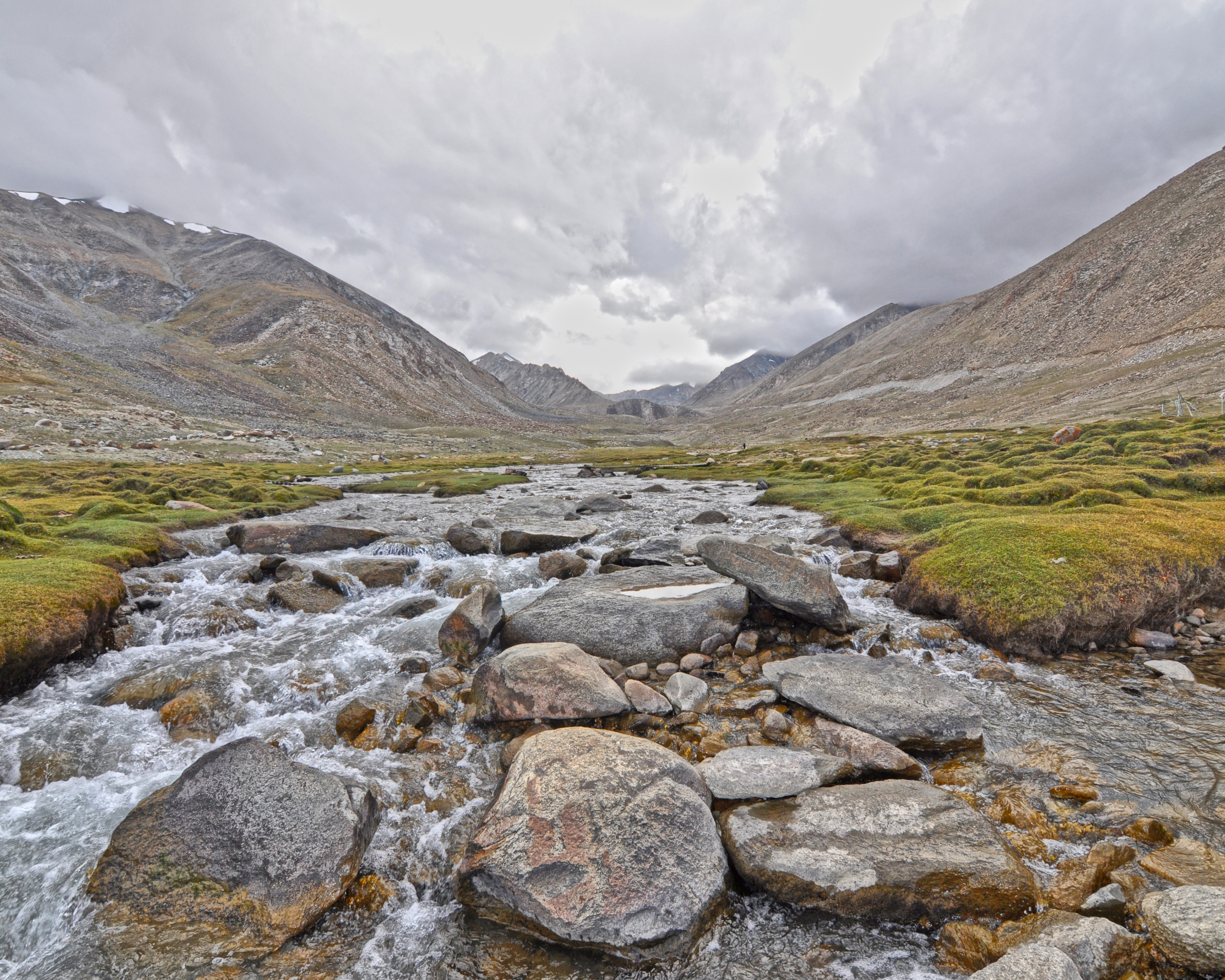 River Filled With Bolder Rocks