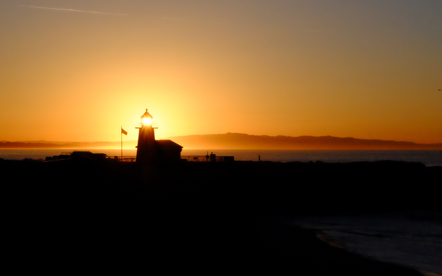 Sunset over the Horizon