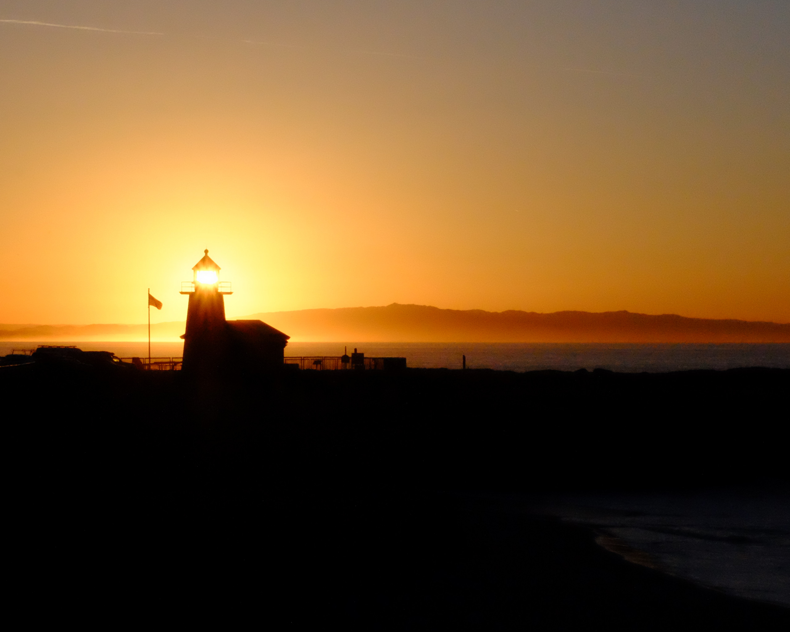 Sunset over the Horizon