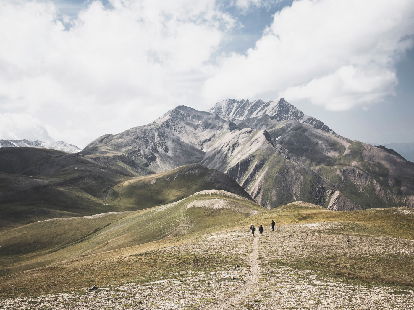 Mountains Under White Cloudy Sky 