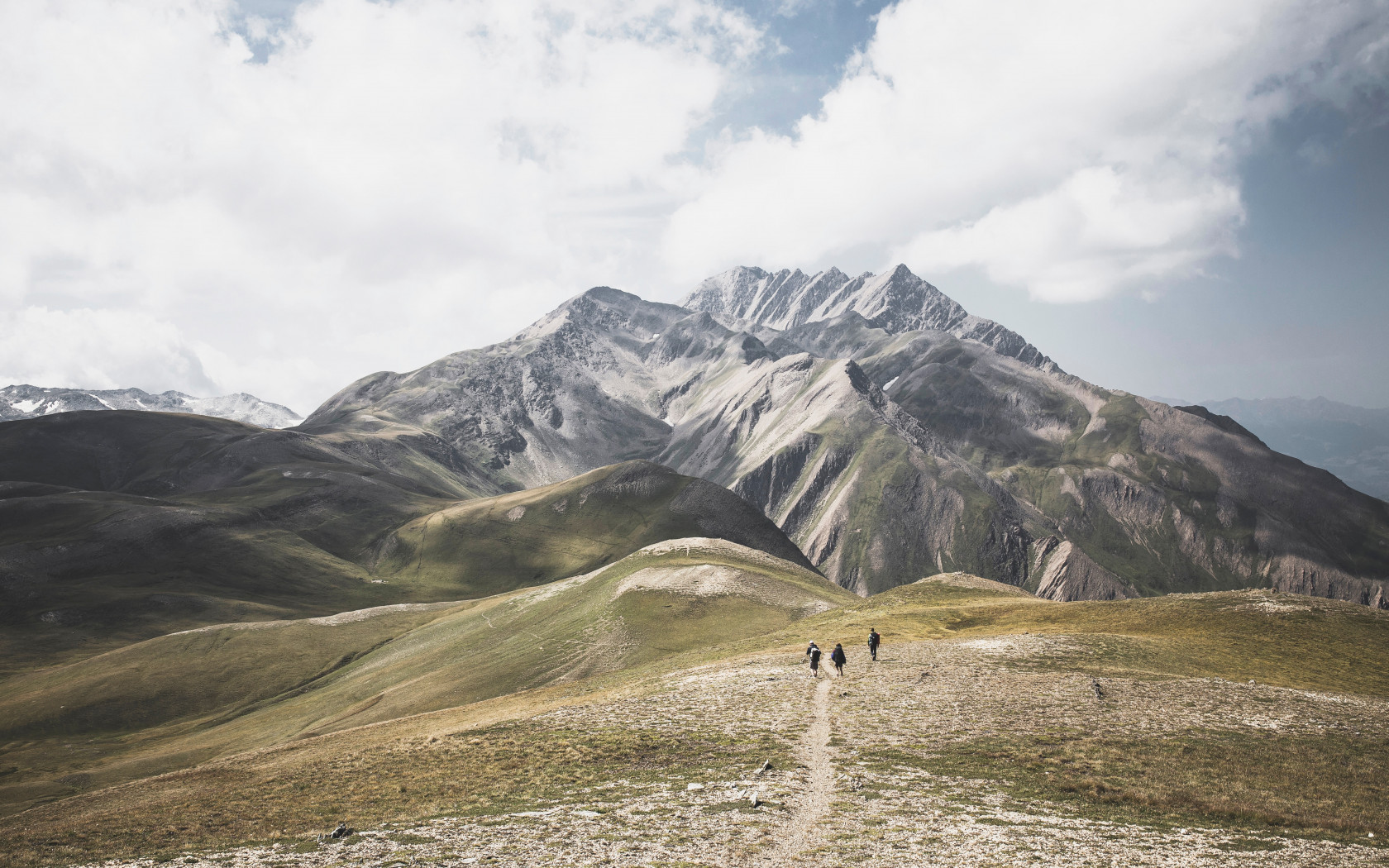 Mountains Under White Cloudy Sky 