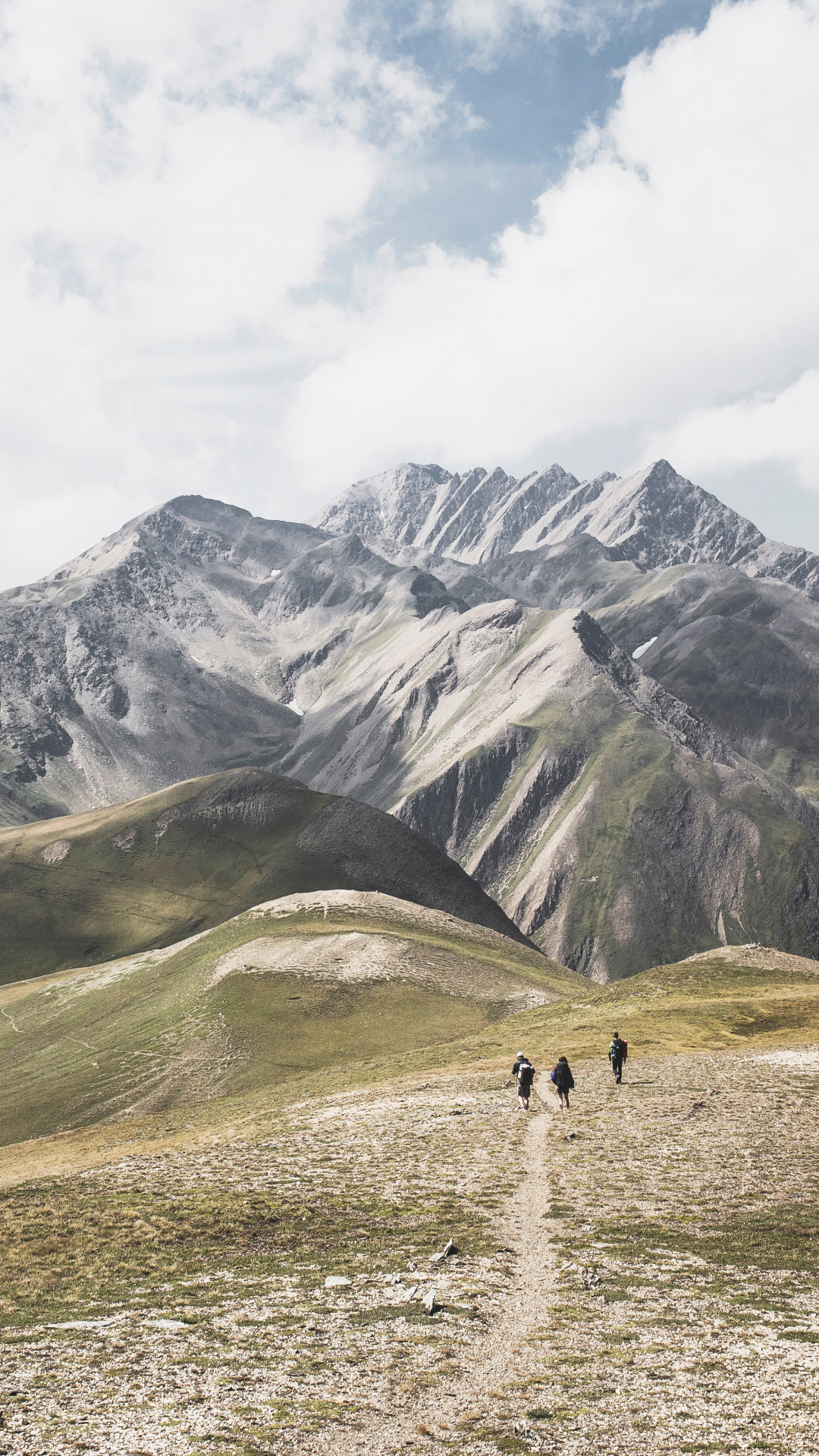 Mountains Under White Cloudy Sky 