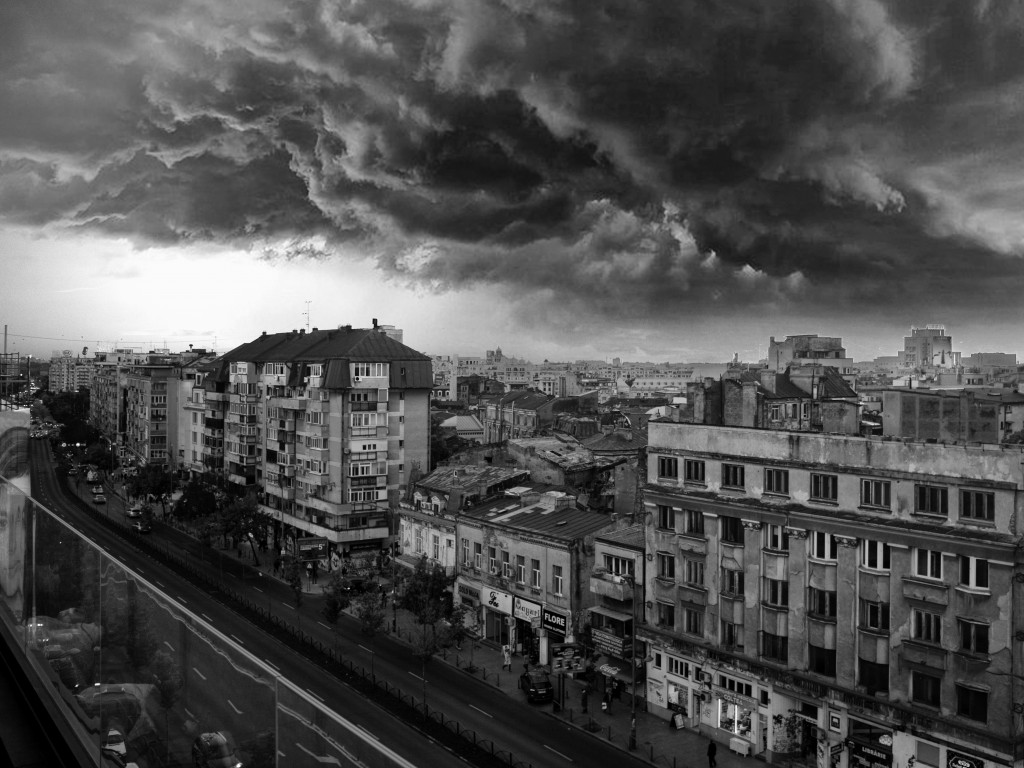 Grayscale Buildings