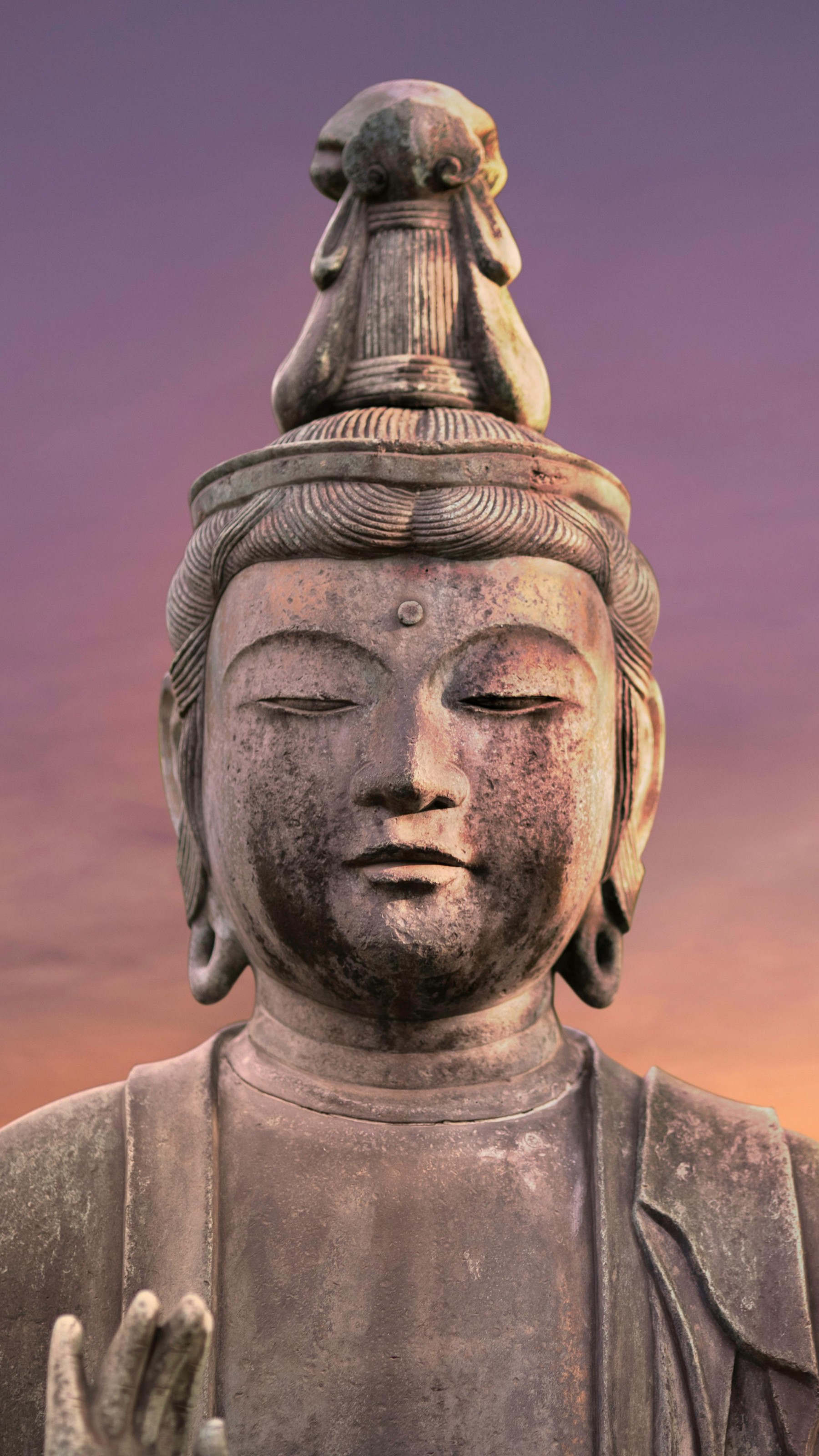 Buddha Statue during Golden Hour