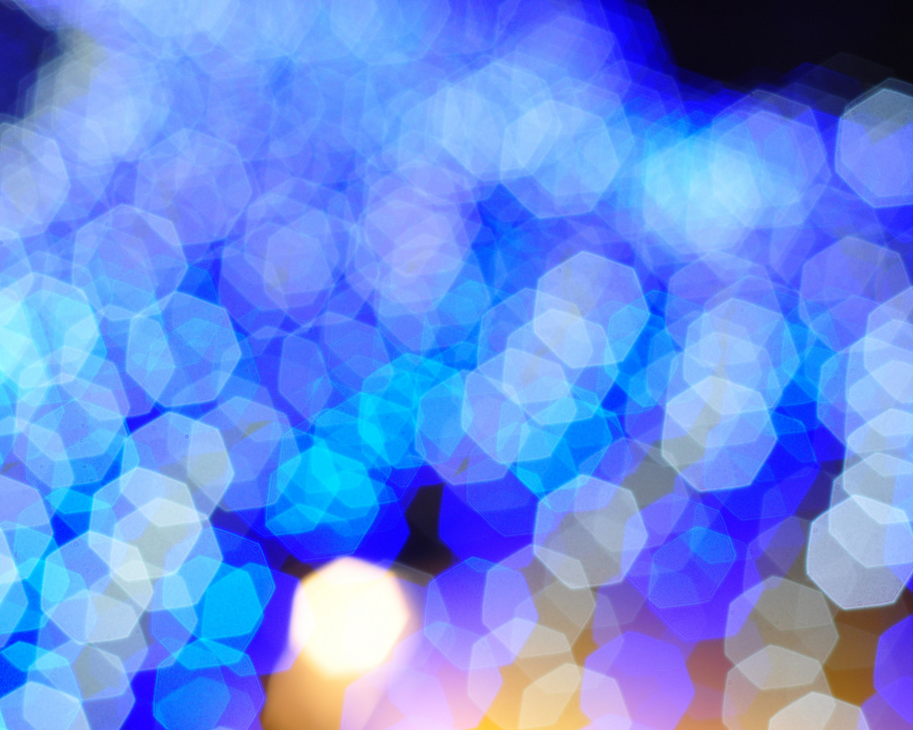 bokeh blue light blue neon