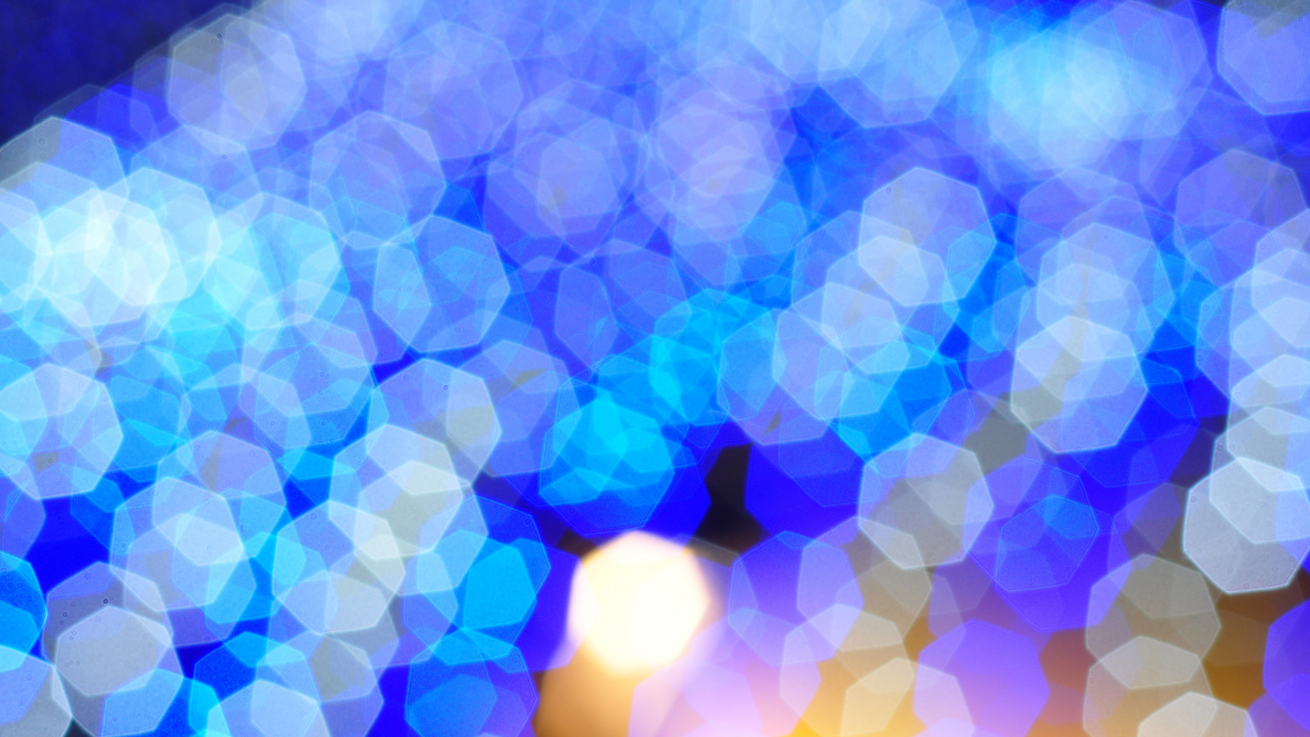 bokeh blue light blue neon