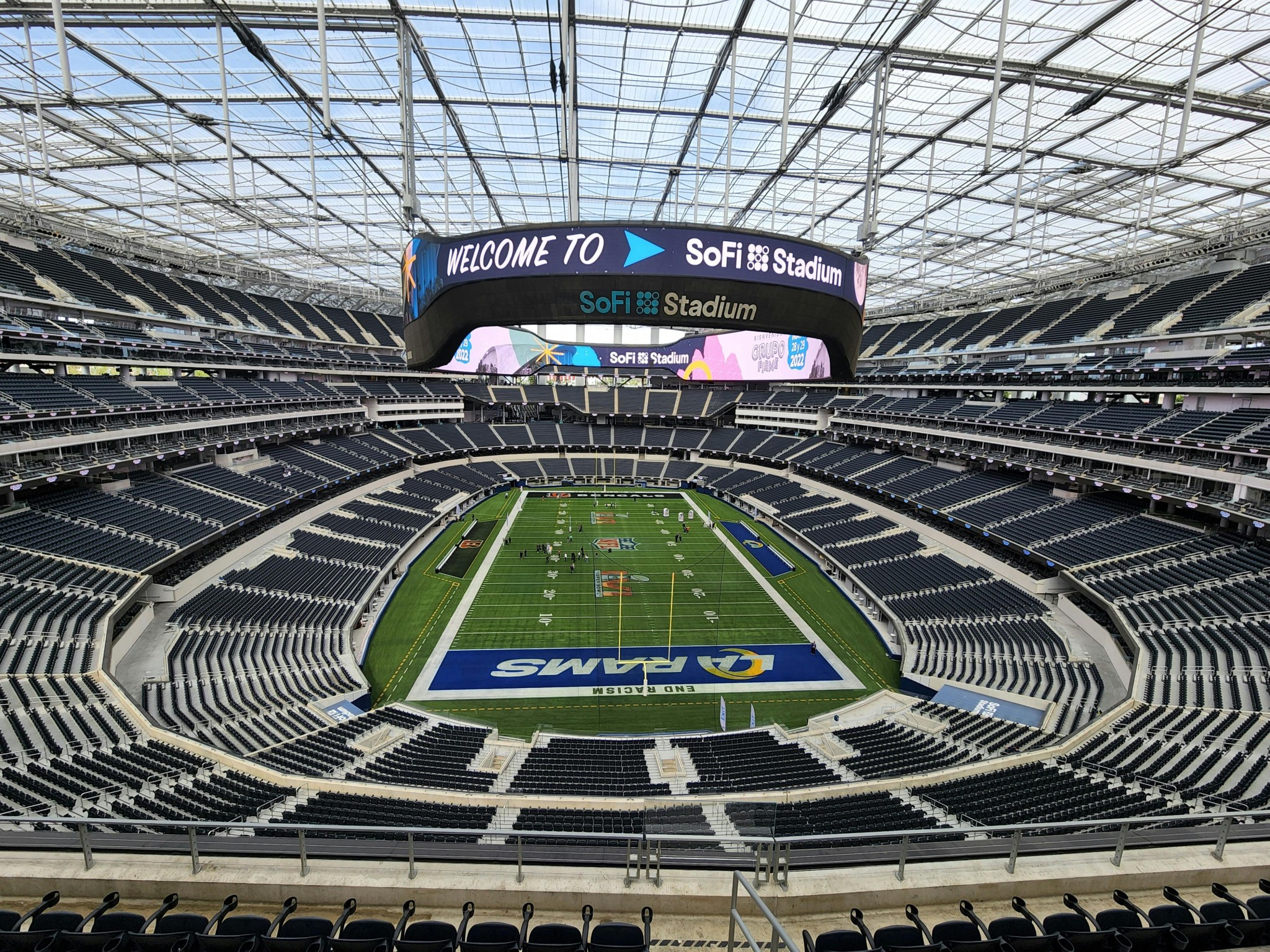SoFi Stadium in Los Angeles, California