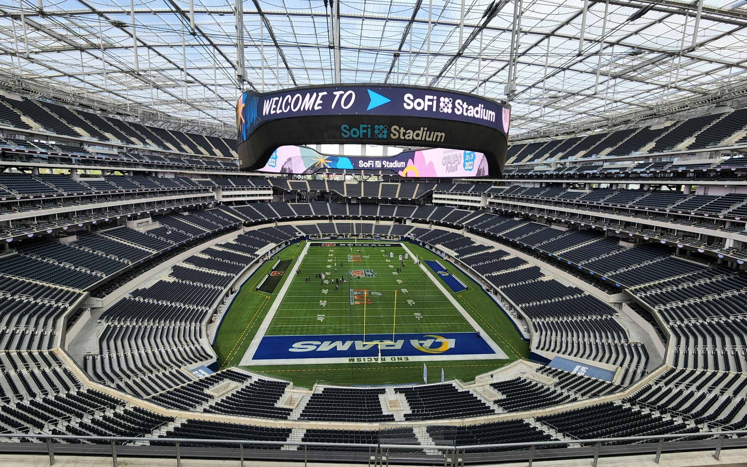 SoFi Stadium in Los Angeles, California
