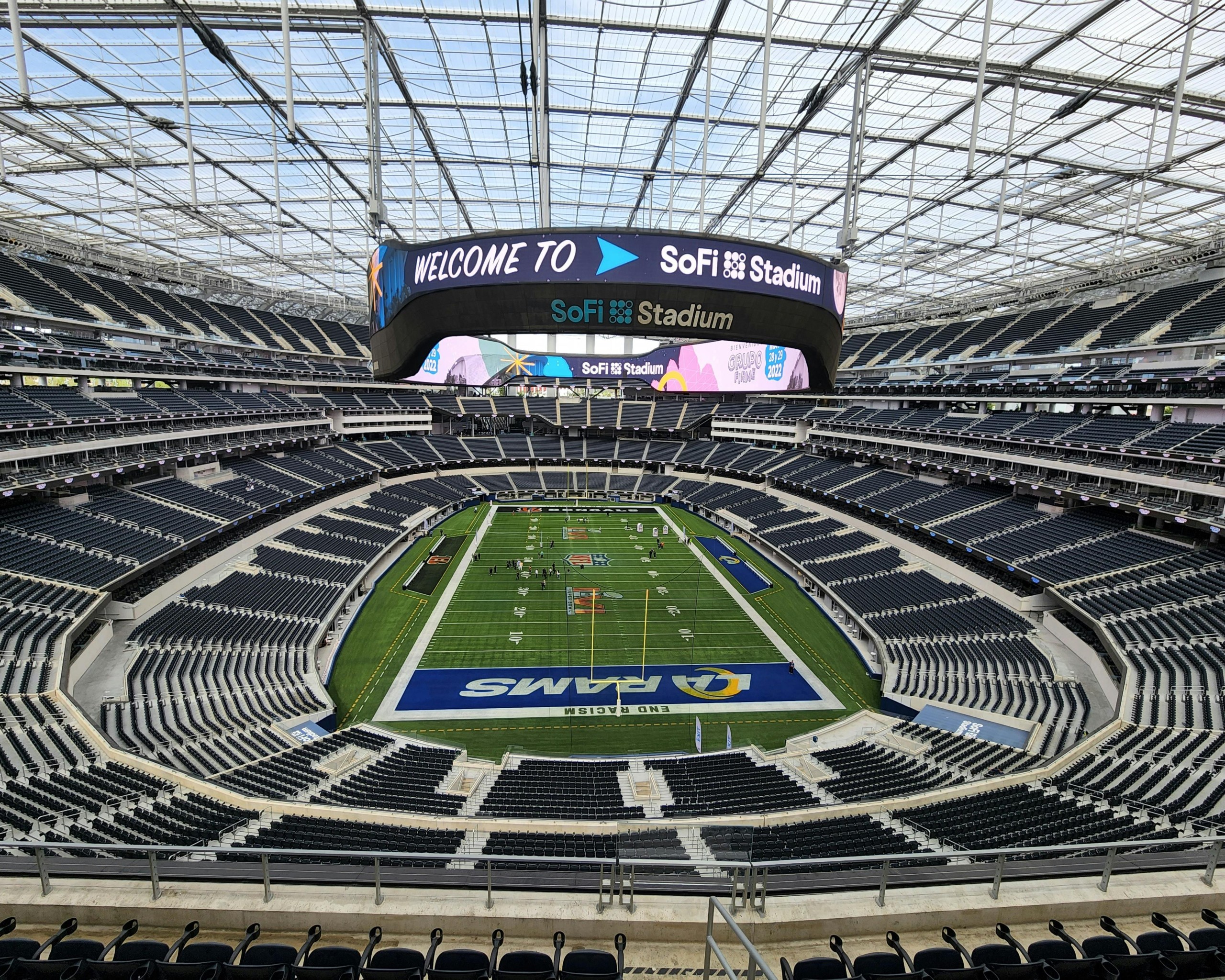 SoFi Stadium in Los Angeles, California