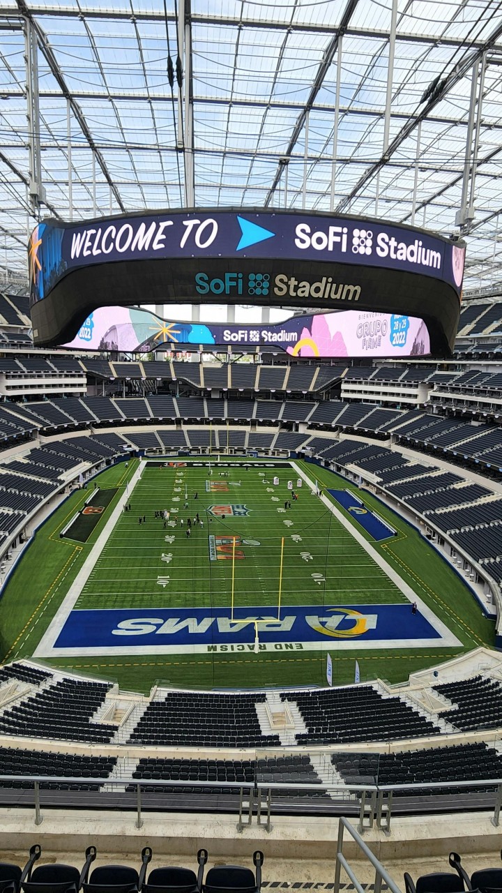 SoFi Stadium in Los Angeles, California
