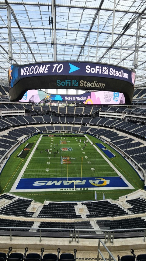 SoFi Stadium in Los Angeles, California