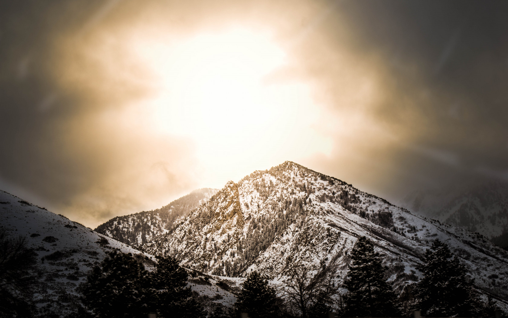 White and Black Mountain