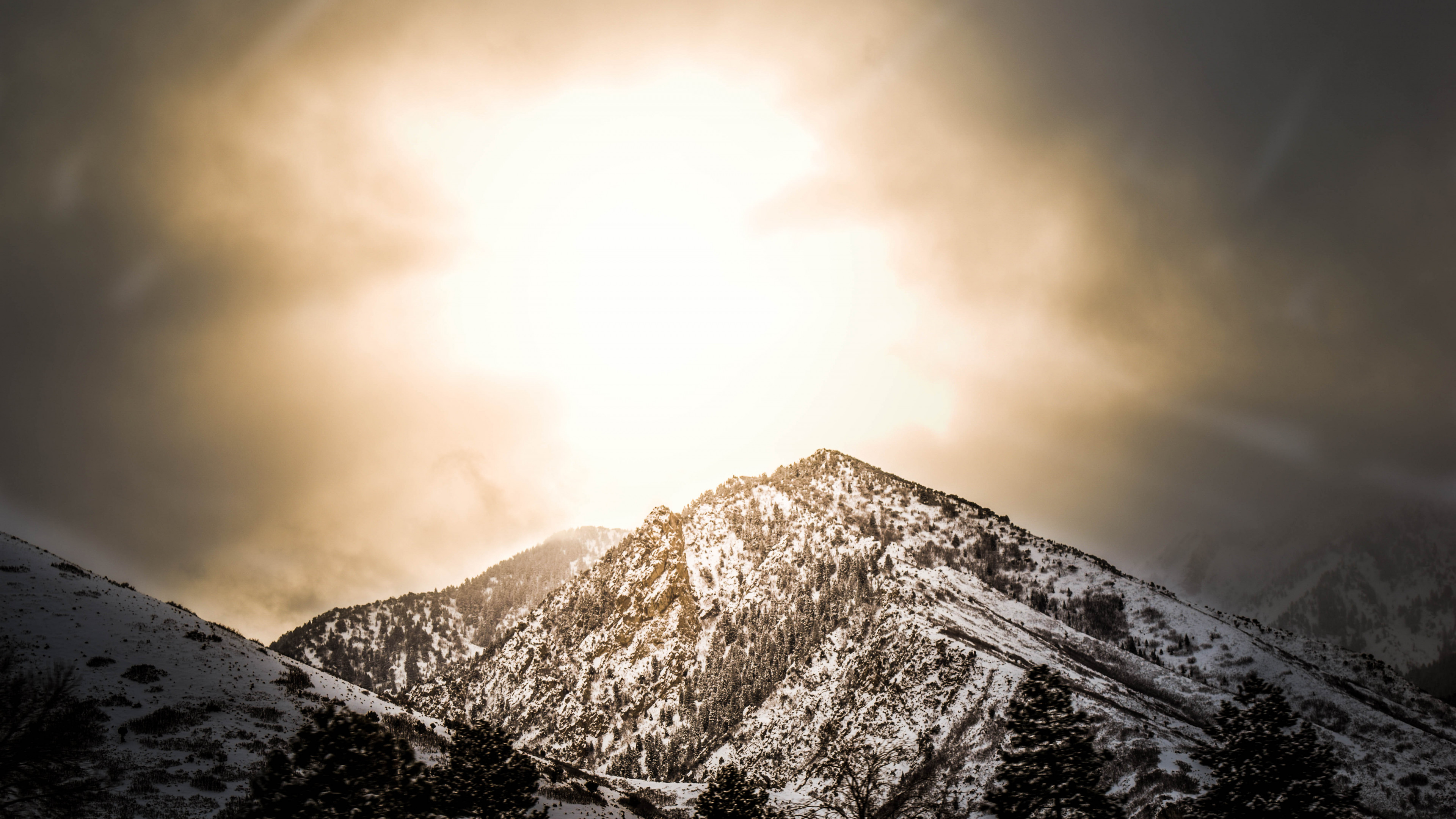 White and Black Mountain