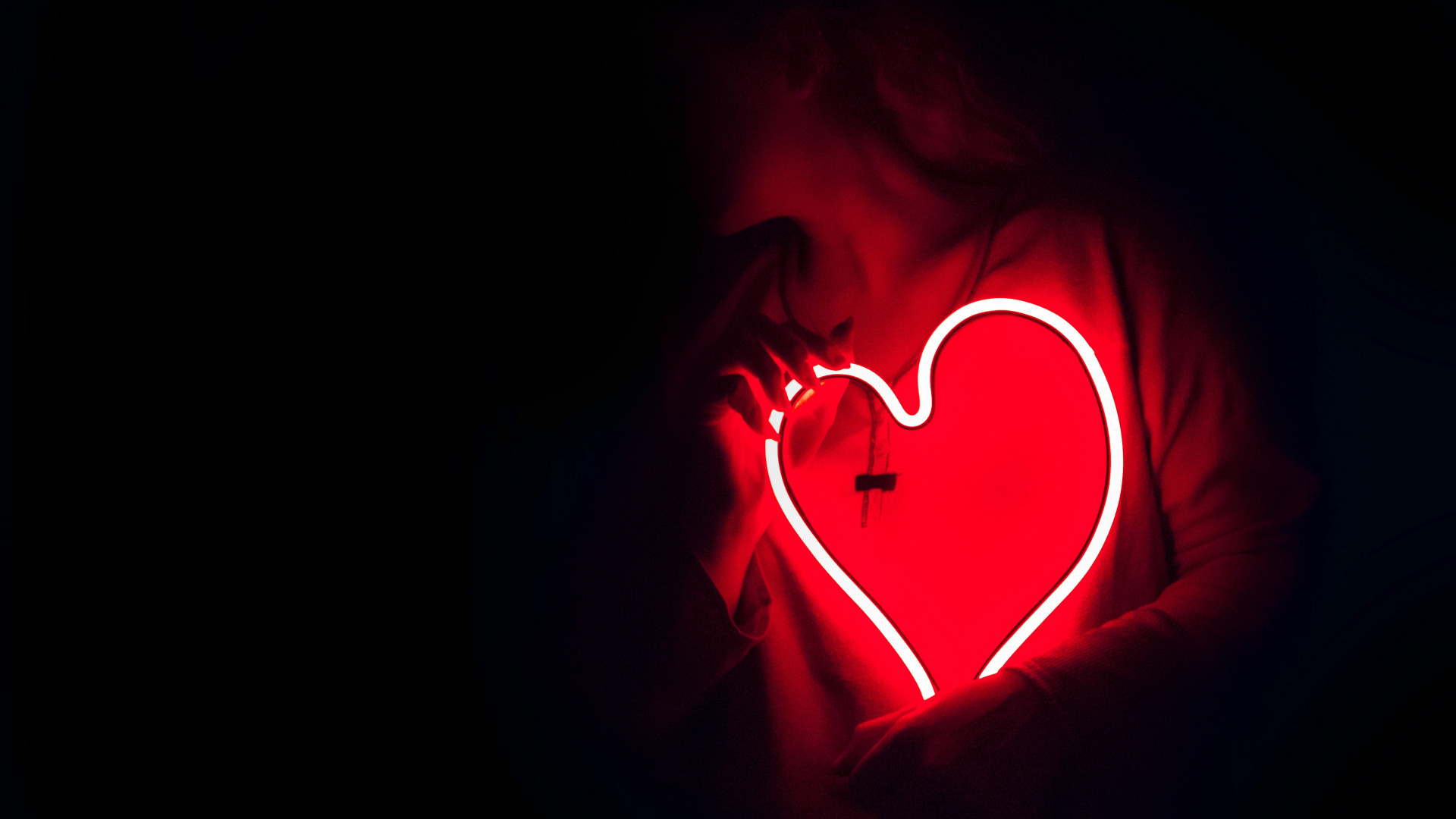 Neon Love Heart