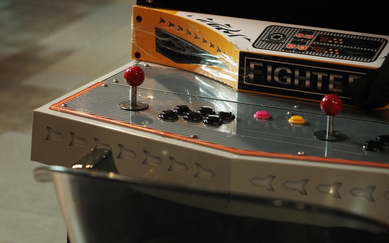 Classic Arcade Game Control Panel