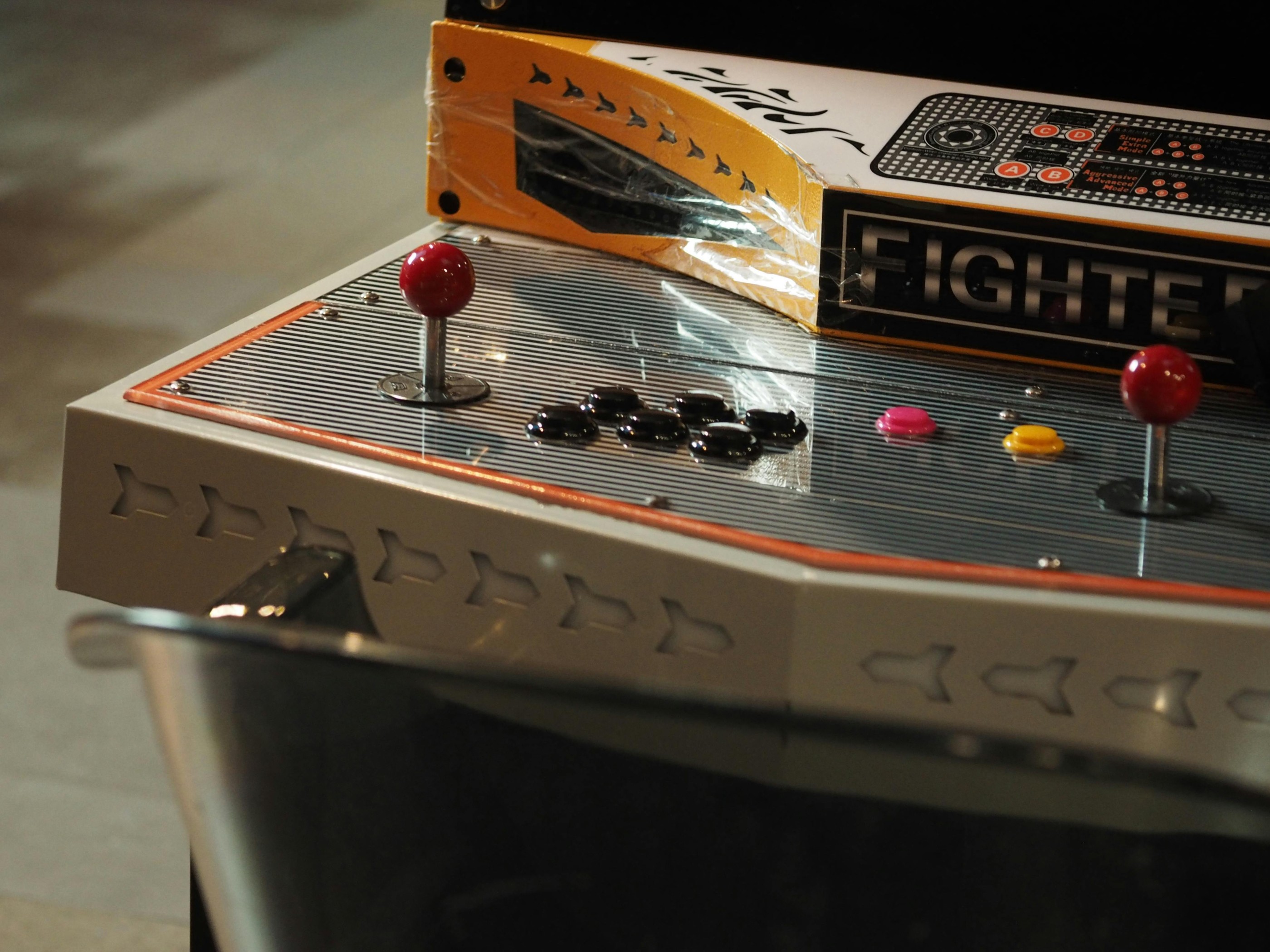 Classic Arcade Game Control Panel