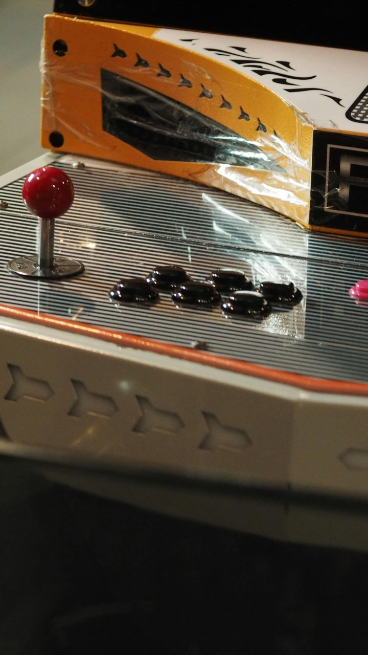 Classic Arcade Game Control Panel