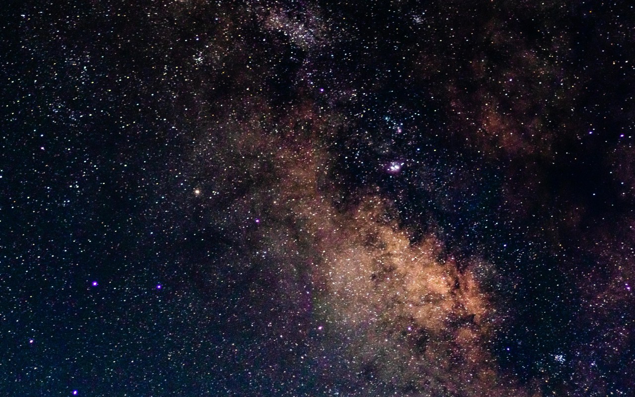 Nebula in the Night Sky
