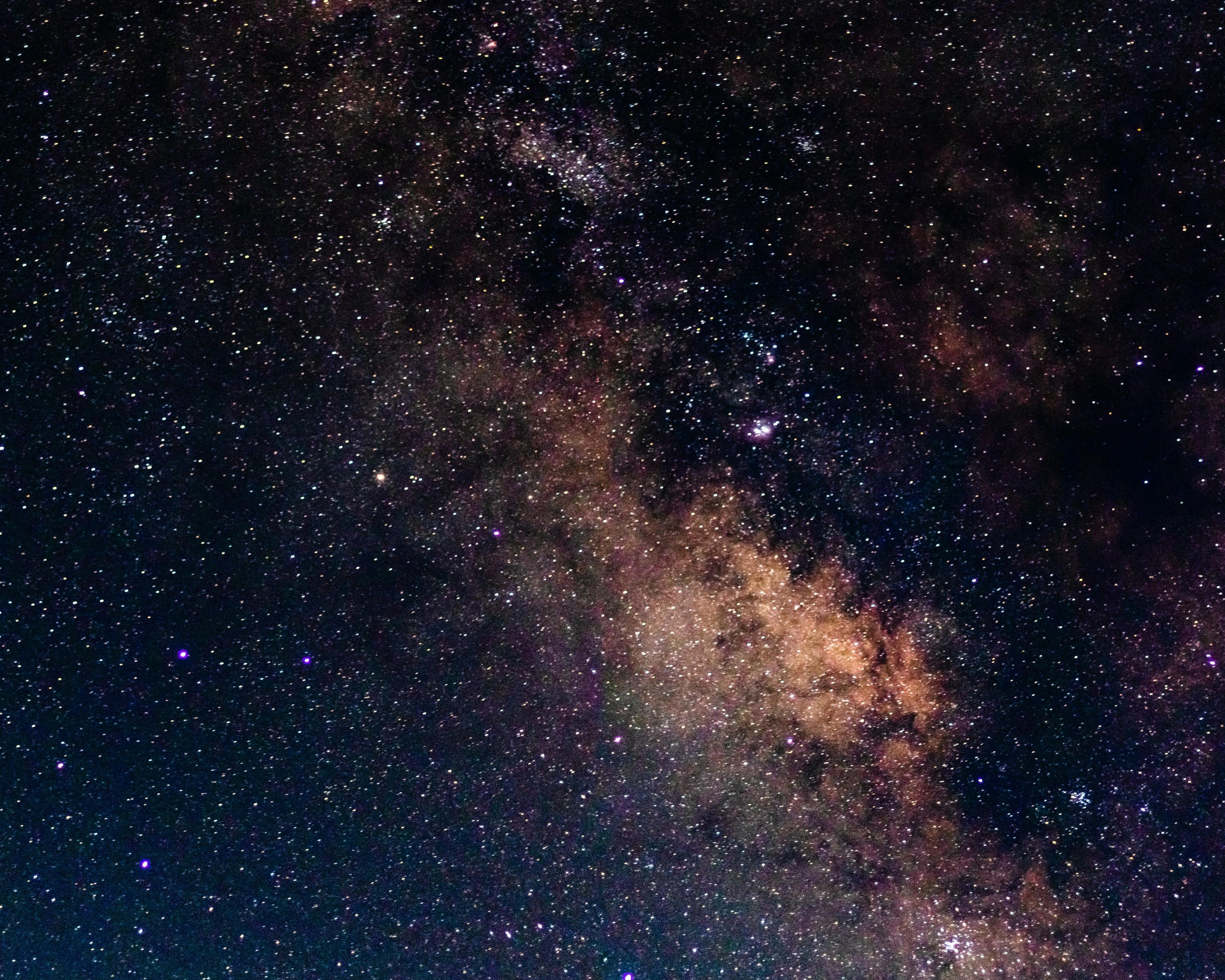 Nebula in the Night Sky