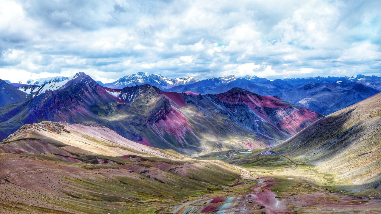 Green and Brown Mountains