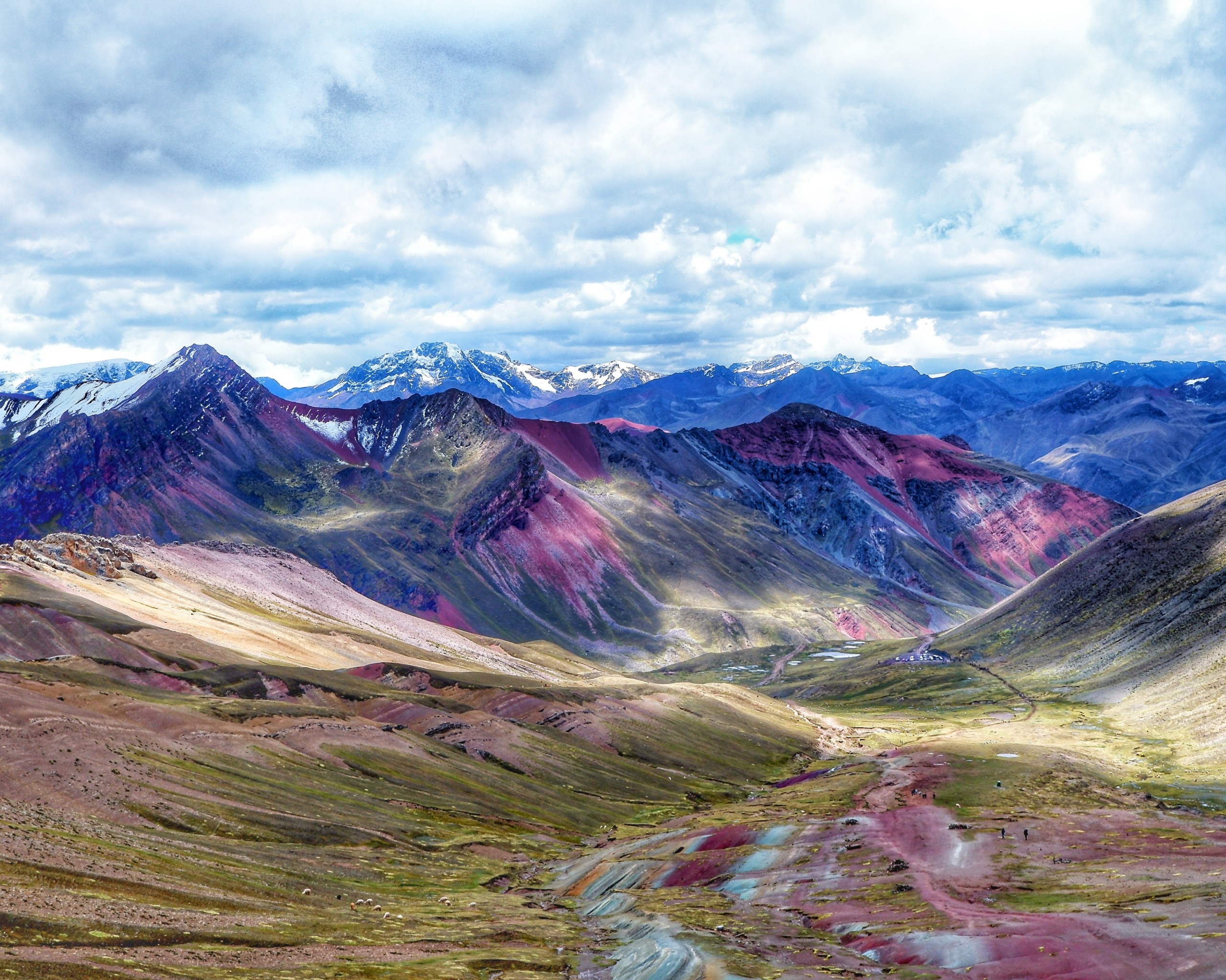 Green and Brown Mountains