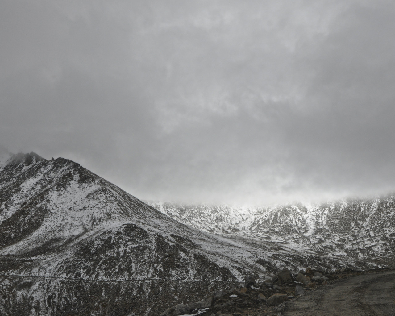 Snow Covered Mountain