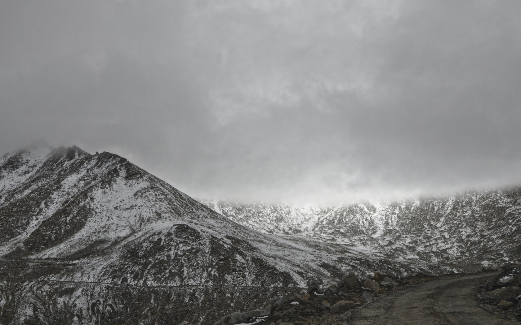 Snow Covered Mountain