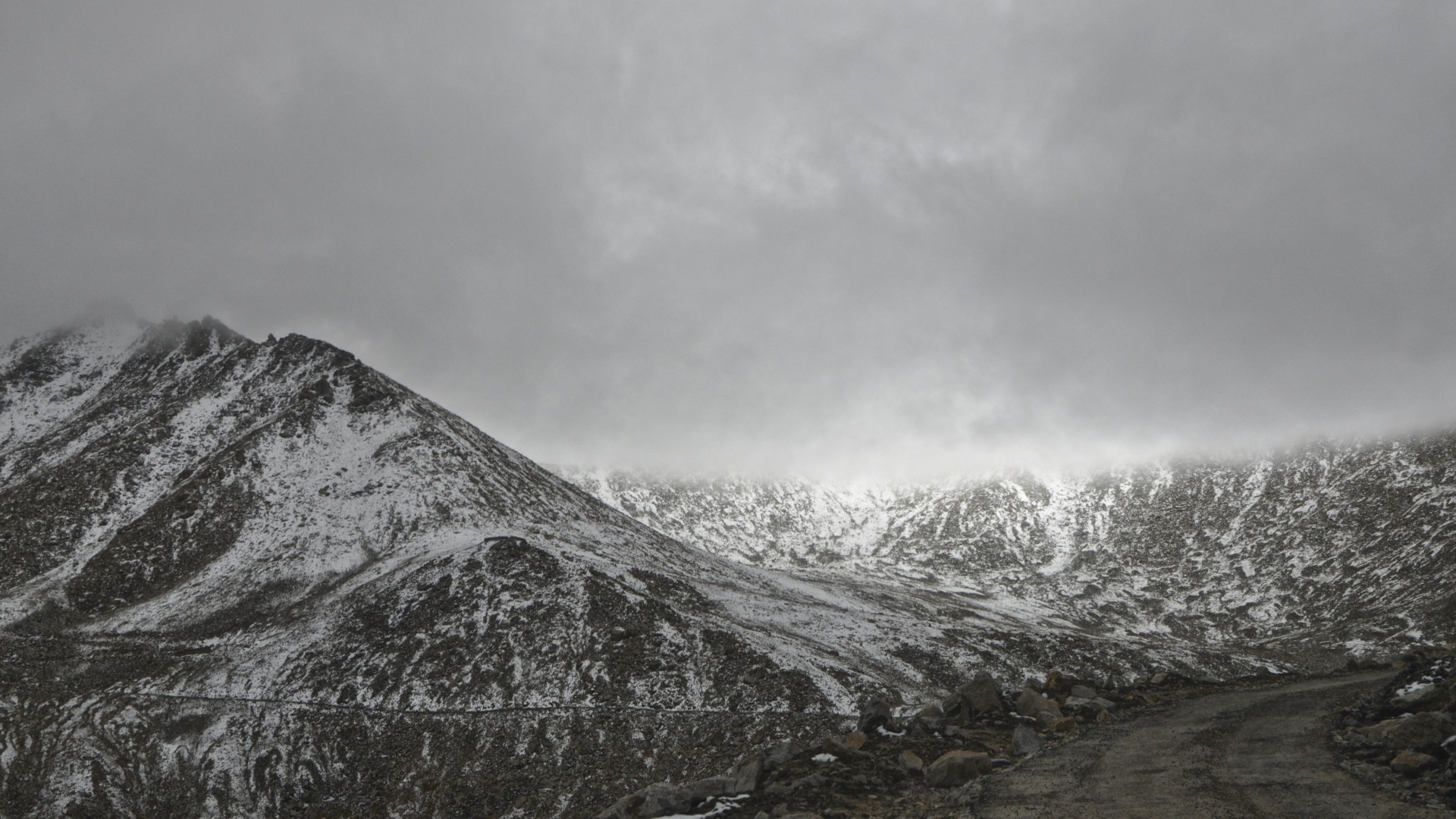 Snow Covered Mountain
