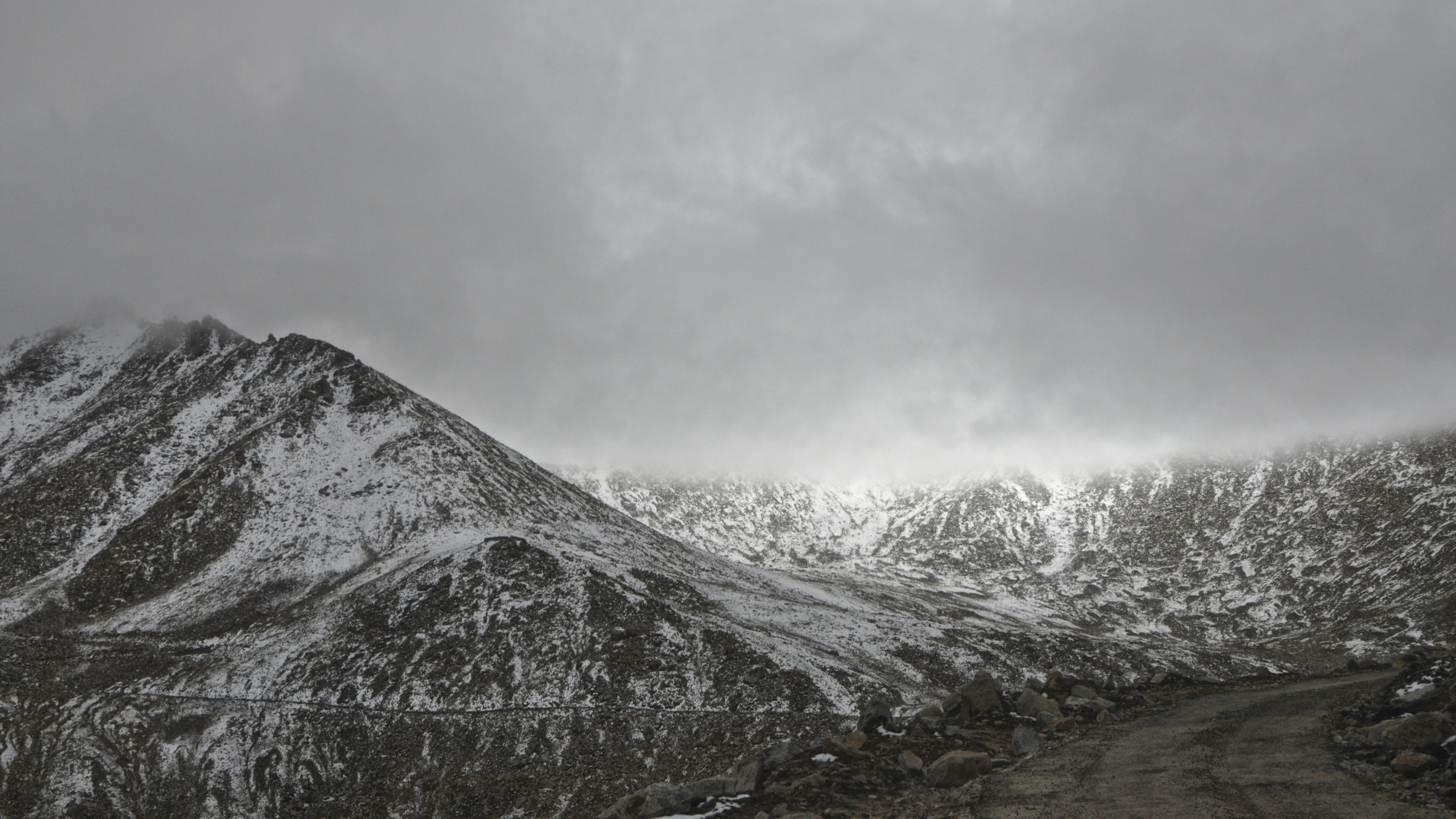 Snow Covered Mountain