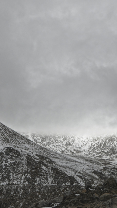 Snow Covered Mountain