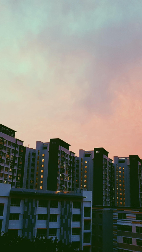 Buildings during Sunset