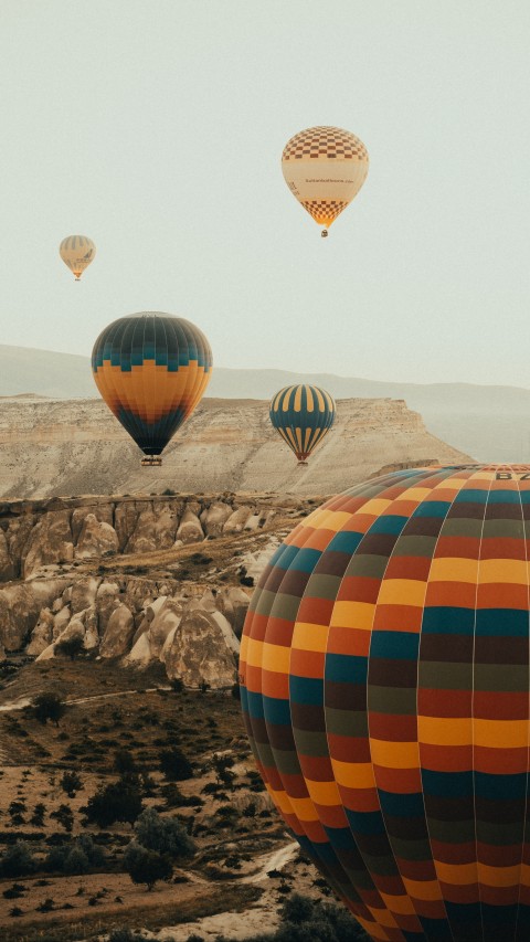 Hot air balloons 