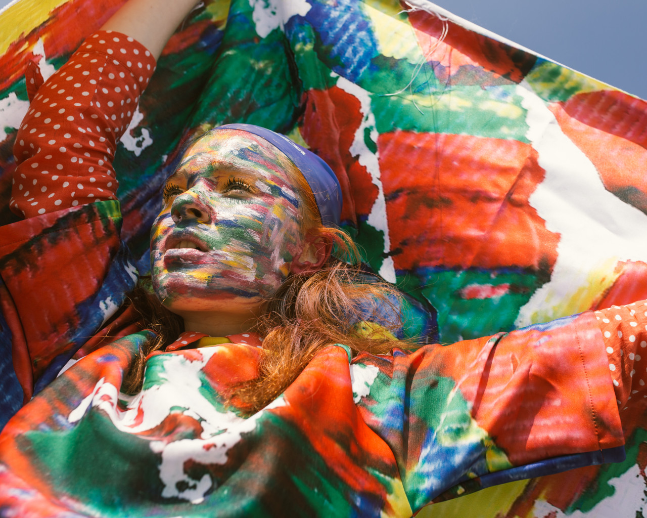 Woman With Face Paint