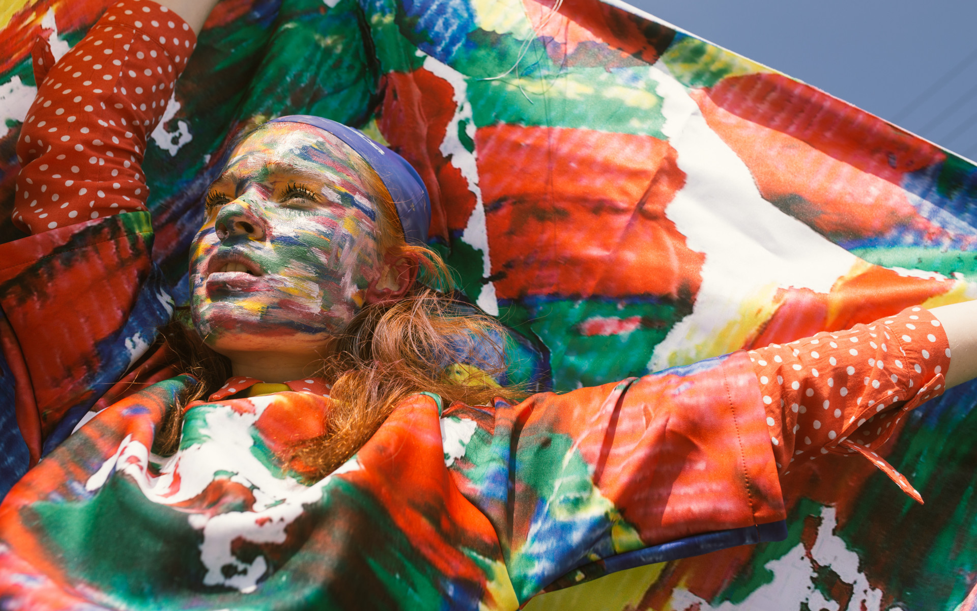 Woman With Face Paint