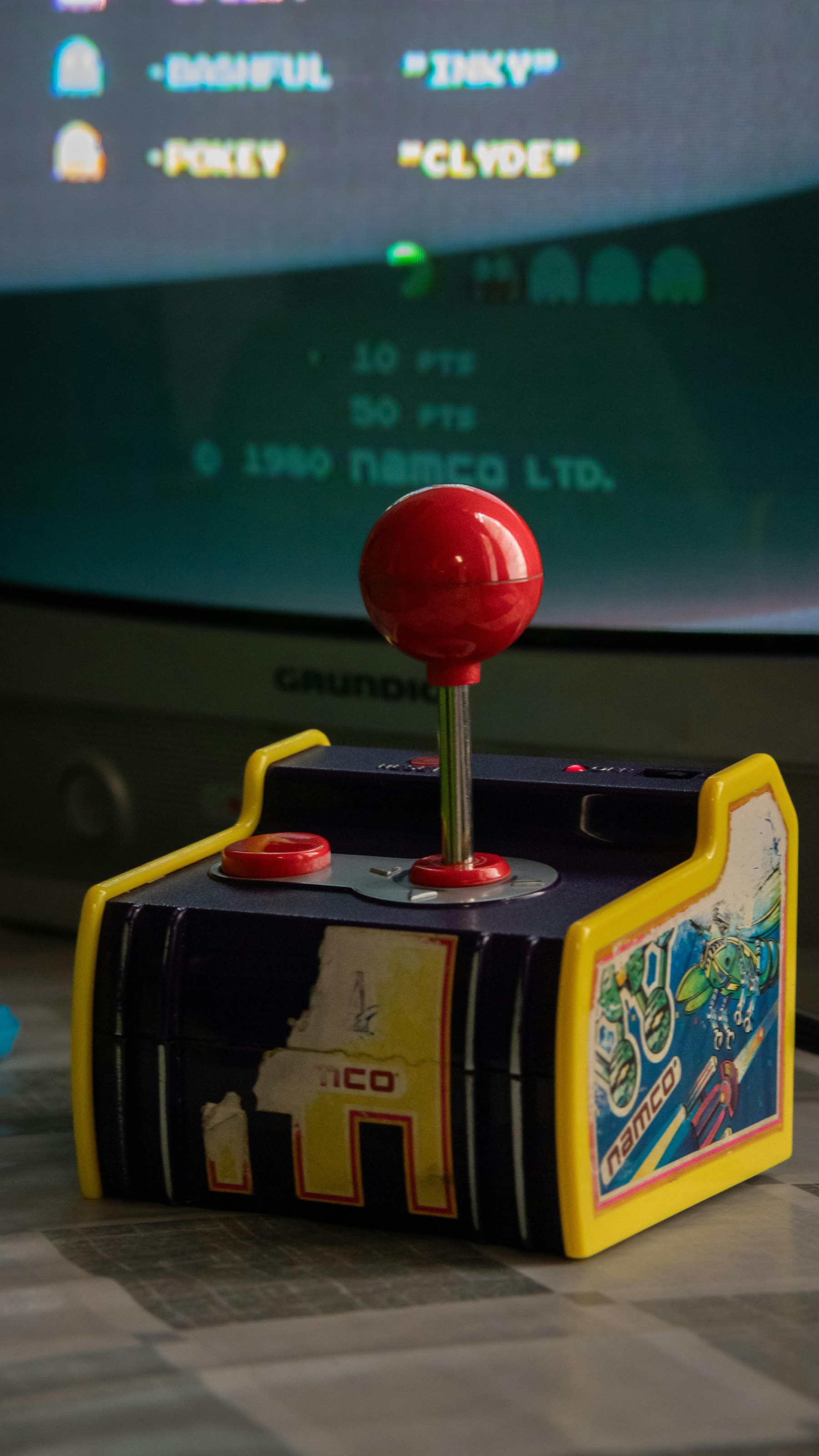 Vintage Video Game Joystick