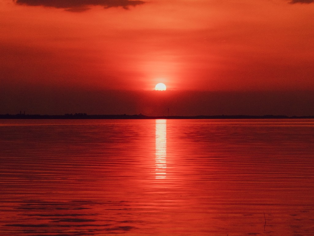 Body of Water during Sunset