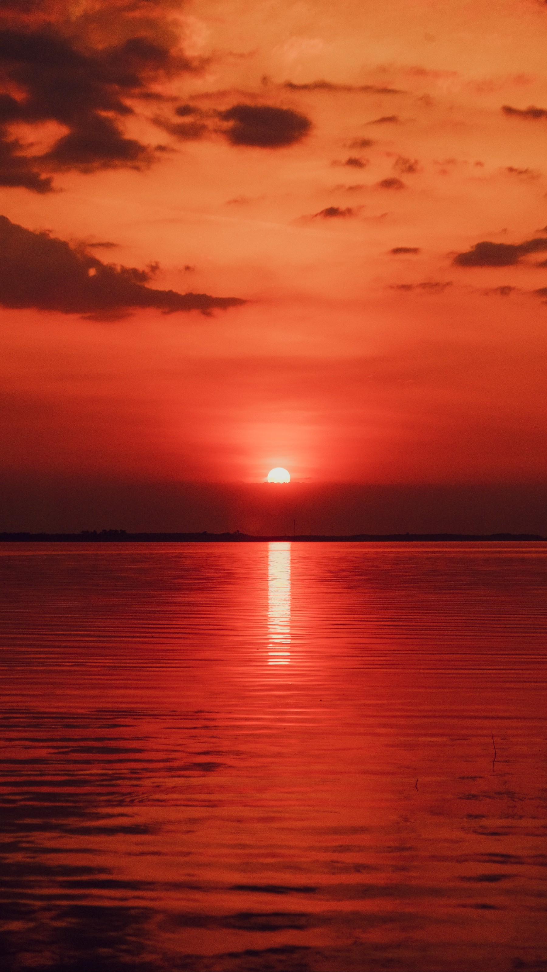 Body of Water during Sunset