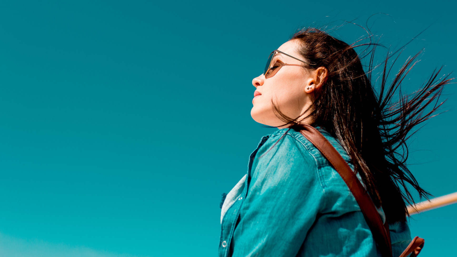 Woman In A Blue Jacket