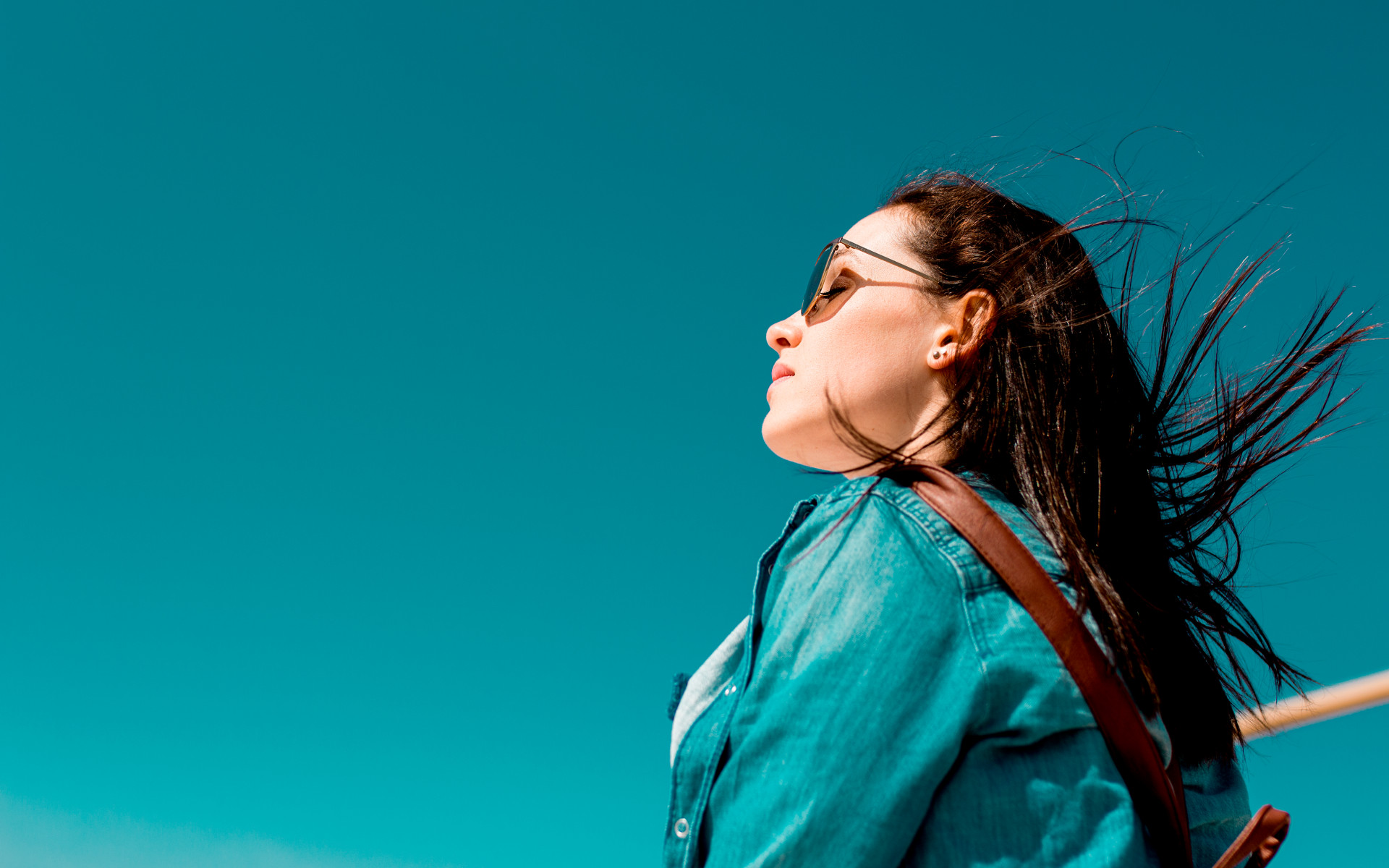 Woman In A Blue Jacket