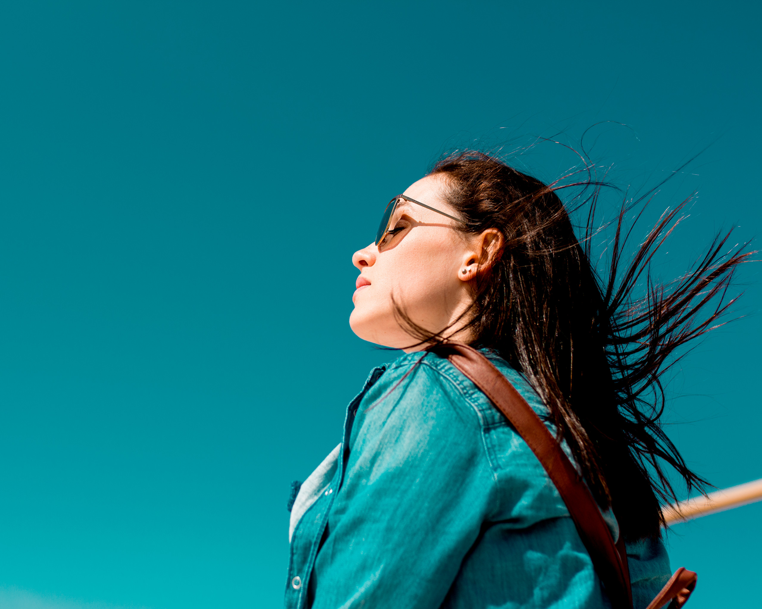 Woman In A Blue Jacket