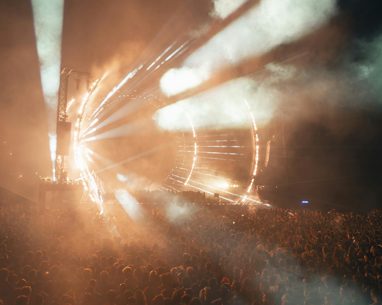 Night Music Festival Light Show