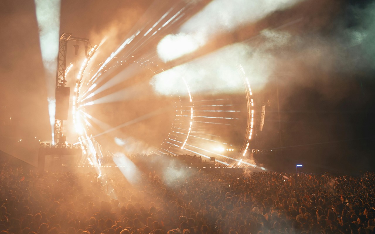 Night Music Festival Light Show