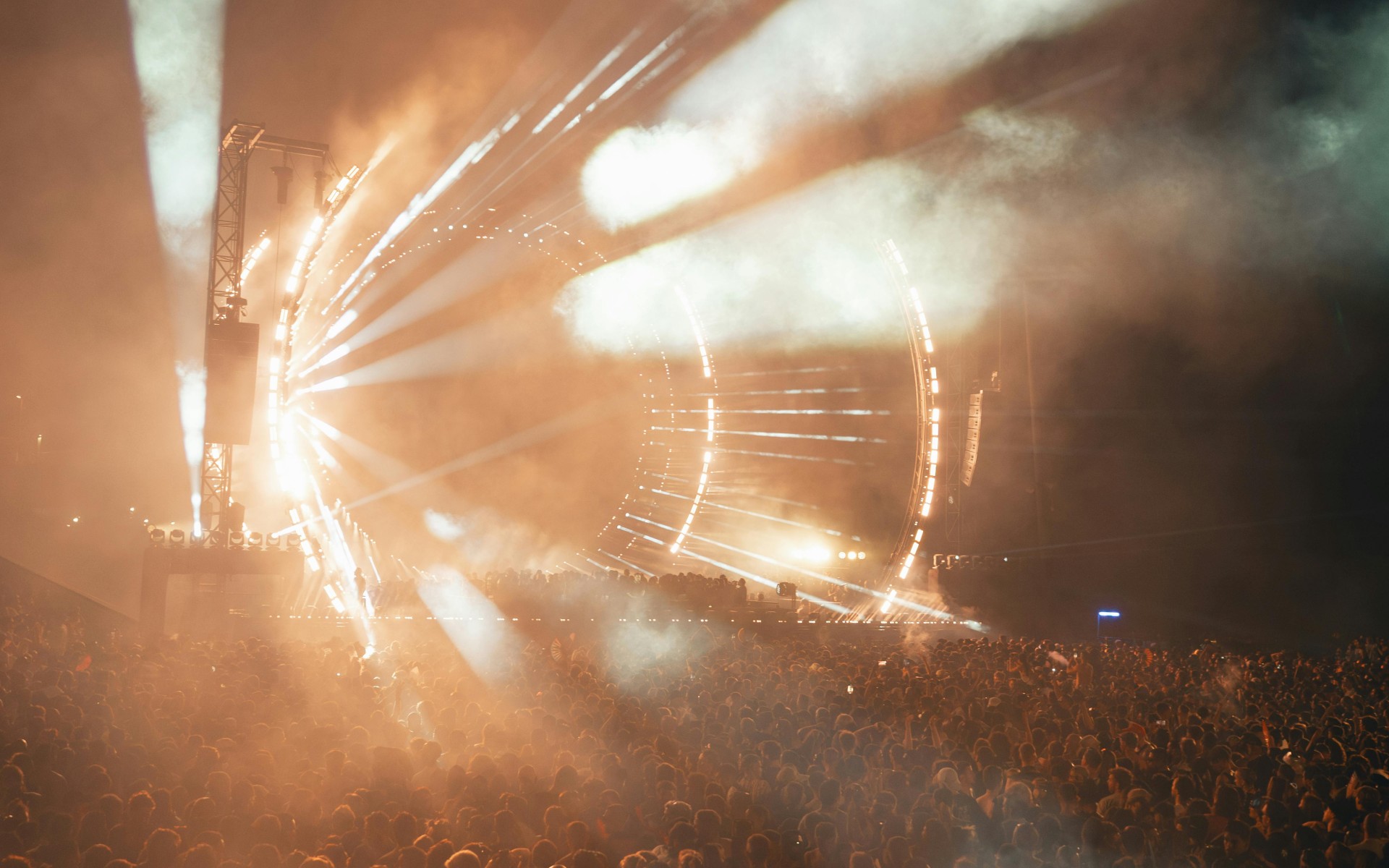 Night Music Festival Light Show
