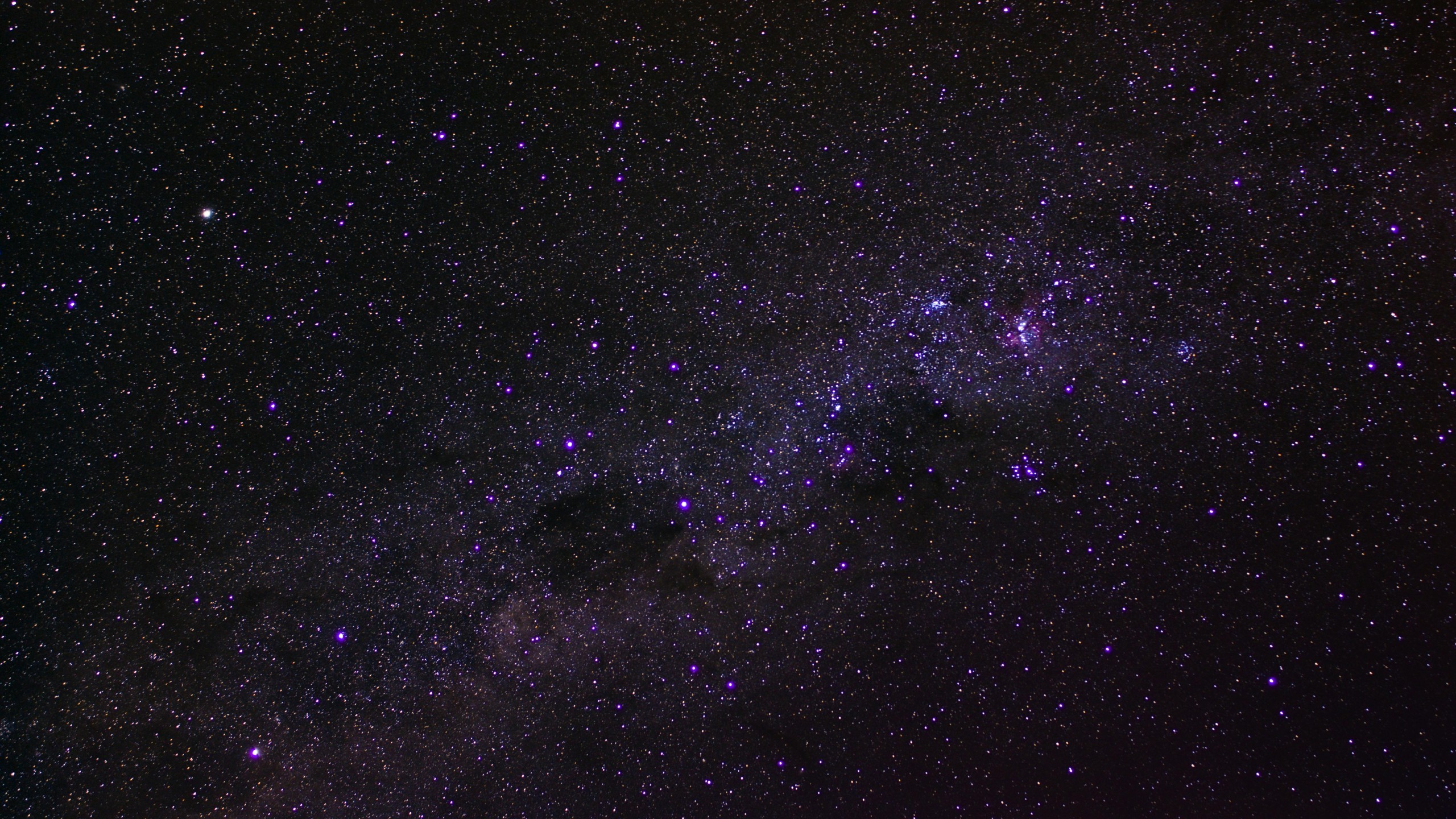 Starry Sky and a Galaxy