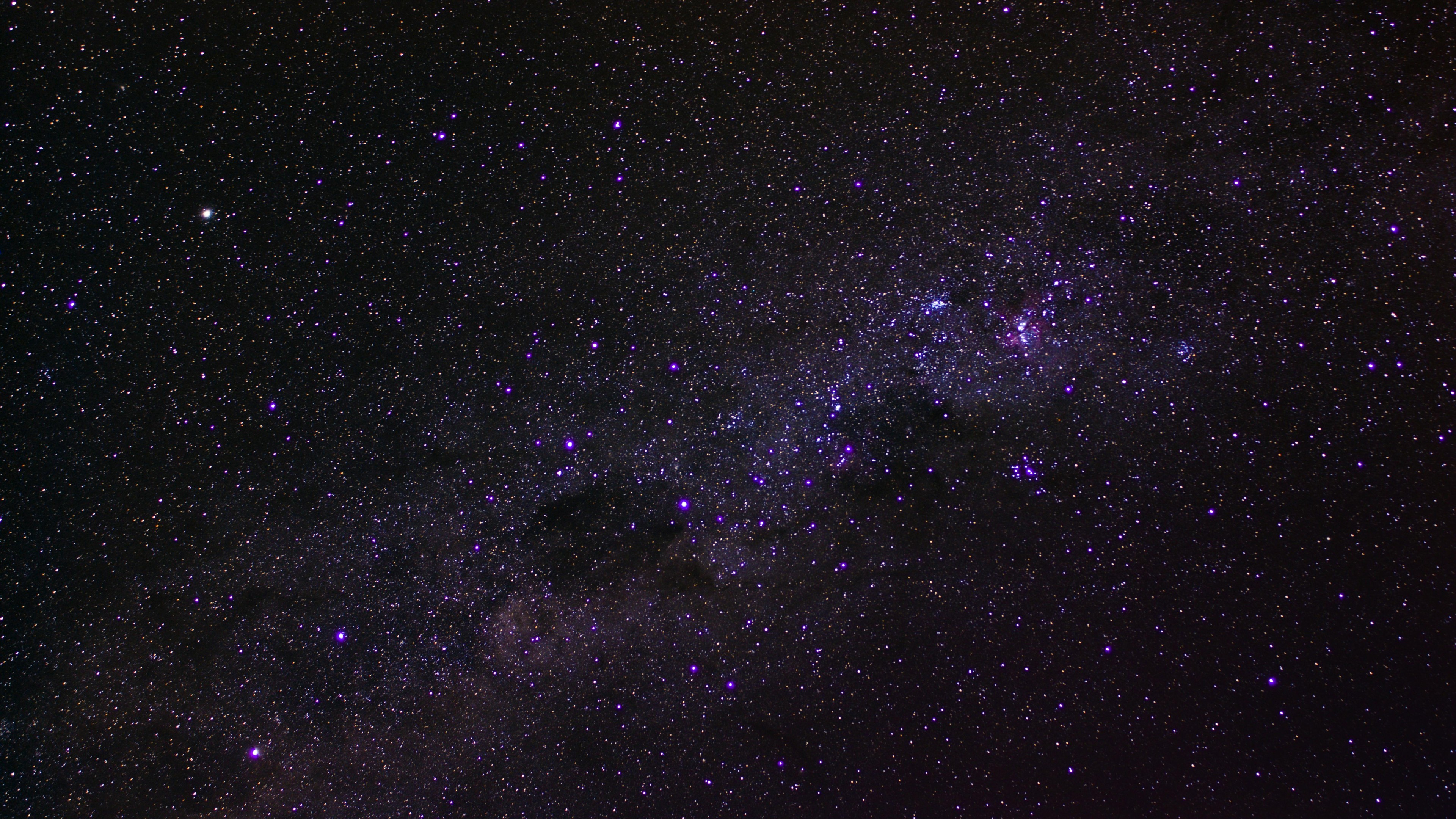 Starry Sky and a Galaxy
