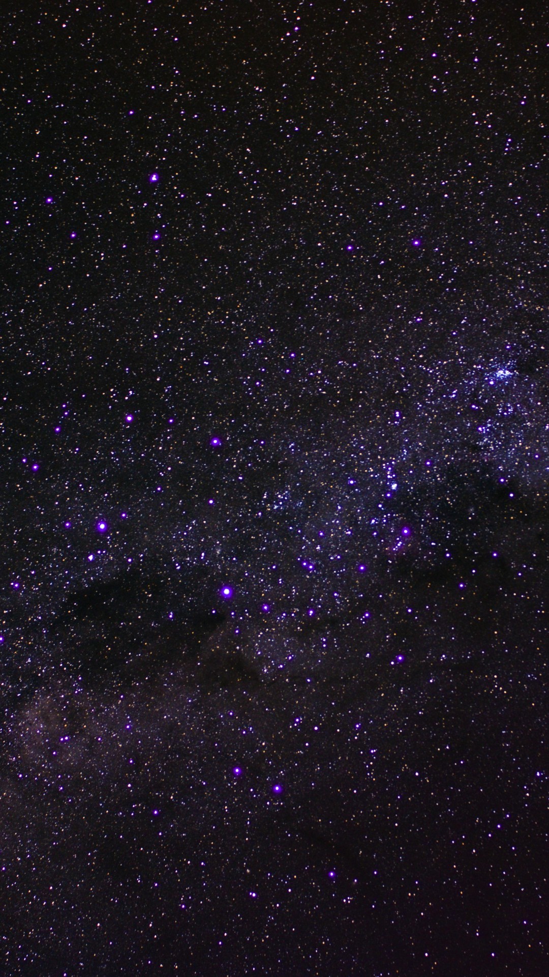 Starry Sky and a Galaxy
