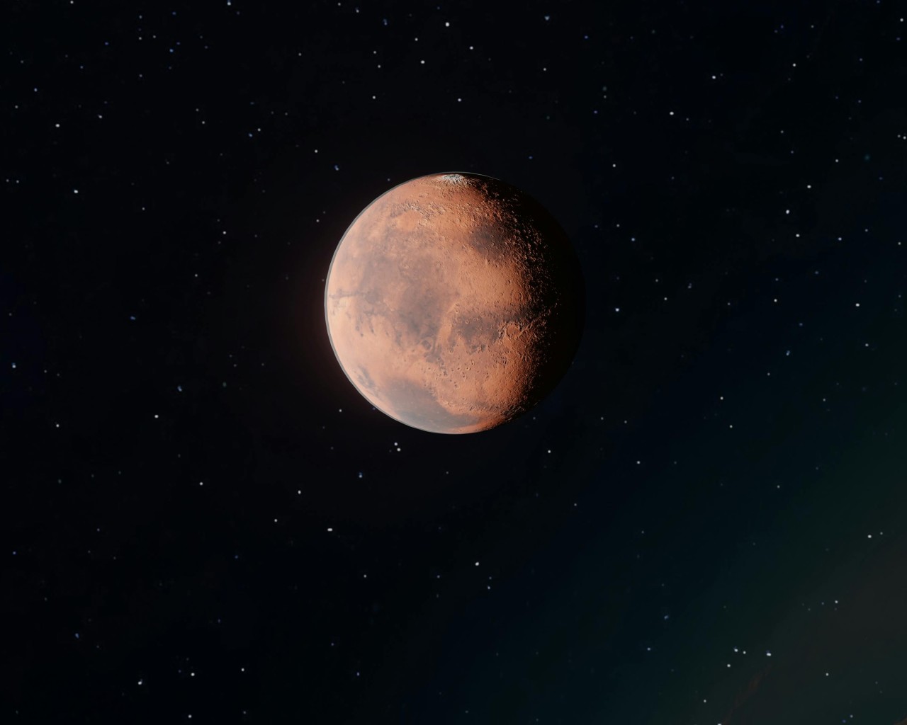 Moon in the Night Sky